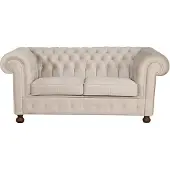 AEA Chesterfield Sofa 2 Sitzer Couch Polster Sofas Couchen Sitz Polster Garnitur