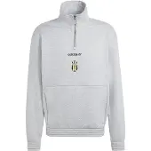 Adidas Felpa Con Mezza Zip Juventus Eqt