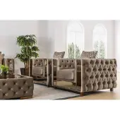 AEA Luxus Sessel Chesterfield Einsitzer klassisch Couch Möbel Einrichtung Sofa 1er