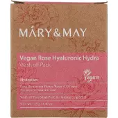 MARY & MAY Maschera Per Il Viso Rose Hyaluronic Hydra