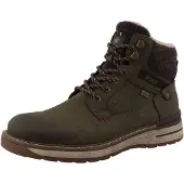 Mustang Boots stringati marrone scuro / verde scuro