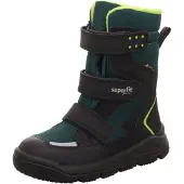 Superfit Stivale 'MARS' giallo neon / verde scuro / nero