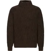 !Solid Pullover 'SDSTILES' cioccolato