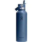 Hydroflask Standard Flex Straw Cap Bottiglia termica (621 ml, blu)
