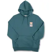 Bleubird Canyon Hood Felpa con cappuccio (XS, turchese)