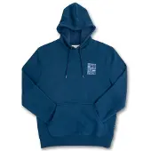 Bleubird Valto Hood Felpa con cappuccio (XS, blu)