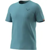 Dynafit Back Graphic Co T-Shirt T-shirt Uomo (XL, turchese)