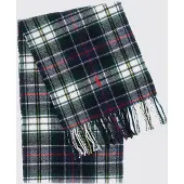 Ralph Lauren Sciarpa in lana con motivo tartan a quadri