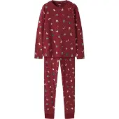 Name It Kids Pigiama 'NKNVismas' verde scuro / rosso / bianco