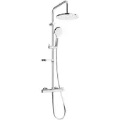 Mexen KX05 Colonna doccia con miscelatore termostatico, cromo / bianco (771500591-00)
