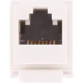 Kontakt-Simon Presa singola per computer RJ45 cat.5e bianca MRJ455e