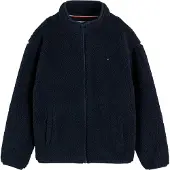 Tommy Hilfiger Giacca di pile navy / rosso / bianco