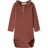 Lil´ Atelier Tutina / body per bambino 'NBFTHORO' ruggine