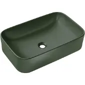 AC-DÉCO Lavabo da appoggio KAMA verde 60 cm