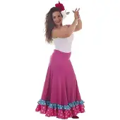 Creaciones Llopis Costume Da Ballo Flamenco Fucsia
