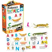 Fournier Puzzle Montessori Dell´alfabeto Tattile Headu