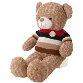 Creaciones Llopis Orsetto Di Peluche Con Maglioncino A Righe 120 Cm