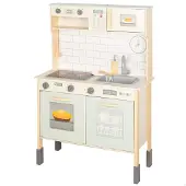 Woomax 39073 Cucina In Legno Giocattolo Educativo 30x68x102cm