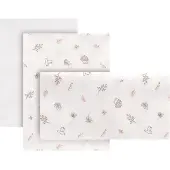 cambrass Lenzuolo Con Angoli Per Culla Calma 70x140x1 Cm 3 Unità
