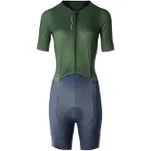 Santini Trisuit A Maniche Corte Leaf