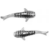 Dive Silver Orecchini Medium Whale Shark