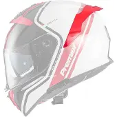 Premier Helmets Spoiler Posteriore Del Casco Devil