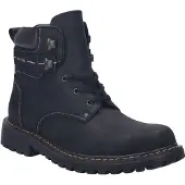 Josef seibel Boots 'Stiefelette Herren 21925-LA66600 Echtleder in schwarz' nero