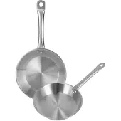 Wellhome Set Di Padelle 30/34 Cm 2 Pezzi