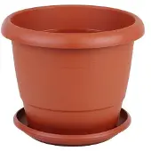 Cofan Vaso Rotondo Gardenia 25x20.5 Cm 21 Cm 12 Unità