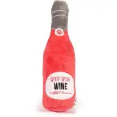 Gloria Peluche per cani WOOF WOOF WINE Rosso