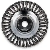 Garland Spazzola metallica per decespugliatore, robusta, diametro 200 mm -