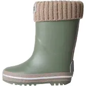 Name it Stivale di gomma 'NMMNOAH' marrone chiaro / talpa / verde / bianco