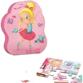 Eurekakids Ballerina 4 In 1 Puzzle Evolutivo