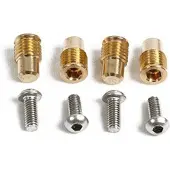 Pike N Bass 50 Inserti Impermeabili M8 Senza Vite Ottone