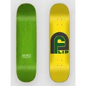 Flip Tavola Da Skateboard Gate Logo Yellow 8.125´´x31.5´´