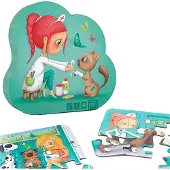 Eurekakids Puzzle Evolutivo Veterinario 4 In 1