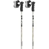 LEKI Detect S Bastoncini da sci (135 cm, grigio/nero)