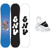 Gnu Snowboard Junior Recess Package Mini