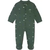 Lacoste Kids Tuta A Maniche Lunghe Footed Croco Print