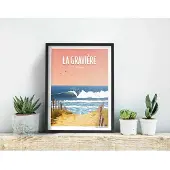 Awesome Maps Poster Dream Spot Surf La Graviere