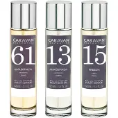 Caravan Profumo Nº13/nº15/nº61 150ml 3 Unità
