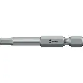 Wera Punte di sicurezza | E6,3-BIT 89MM I-6KT-BOHRG.5,0
