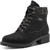 Tamaris Stivaletto stringato marrone / nero