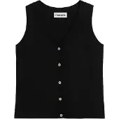 Bonprix Gilet in maglia nero
