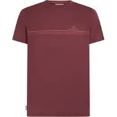 Icebreaker Maglia funzionale 'Tech Lite' arancione / rosso / borgogna