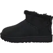 Ugg Boots 'Ultra Mini Bailey Bow' nero