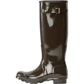 Hunter Stivale di gomma marrone scuro