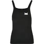 Urban Classics Top nero / bianco