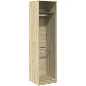 vidaXL Armadio rovere Sonoma 50x50x200 cm materiale a base di legno
