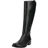 Gabor Stivale 'Weitschaftstiefel Damen 8035.04.005 Glattleder in schwarz' nero